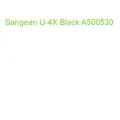 Produktbild: Sangean U-4X Black A500530 (4711317997629)