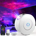 Produktbild: MILFECH LED Smart Sternenhimmel Projektor, WLAN Sternenprojektor Lampe RGB Dimming mit 3D Galaxy,Sprachsteuerung/Timer,Kompatibel mit Alexa Google Assistant,Nachtlicht für Kinder Party Weihnachten