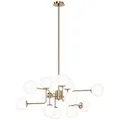 Produktbild: MAYTONI DECORATIVE LIGHTING Kronleuchter Erich 1 110x42.7x50 cm, ohne Leuchtmittel, hochwertige Design Lampe & dekoratives Raumobjekt goldfarben