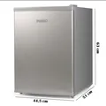 Produktbild: PRIMO PR154FR Tischkühlschrank - 65 Liter Fassungsvermögen - Silber - Freistehender Tischkühlschrank