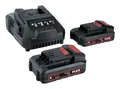 Produktbild: Flex Power 22 Q Akku-Starter-Set 18 V (2 x Akku 2,5 Ah + Ladegerät) - 532740