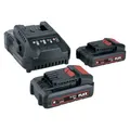 Produktbild: FLEX P-Set 22 Q Power 22 Q (Power 22 Q, P-Set, Ladegerät 18V + 2 Akkus 2,5Ah, 18 V, für Werkzeug) 532740