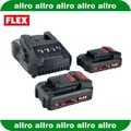 Produktbild: FLEX Akku-Basis-Set P-Set 22 Q, 18 Volt - 2 Akkus 2,5 Ah + Ladegerät CA 18.0-LD