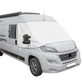 Produktbild: Preiswert&Gut Frontscheibenabdeckung kompatibel für FIAT Ducato X290 Weiß,Grau Wohnmobil UVSchutz (Weiss)