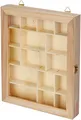 Produktbild: Display case Wood Beige 23 x 28 x 4 cm