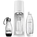 Produktbild: SodaStream Wassersprudler Terra Vorteilspack inkl. 3 Flaschen und Quick Connect Zylinder, Weiß - Weiß
