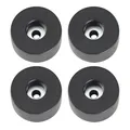 Produktbild: 4 Gummifüße 38x20 mit Stahlscheibe Adam Hall 4909 Gummifuß Boxenfüße Geräte Füße