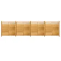 Produktbild: Home Deluxe - Holzzaun SOMA - Fichtenholz, 4x Element + 5x Pfosten - Breite: ca. 760 cm, inkl. Zubehör I Blickschutz Windschutz Sonnenschutz