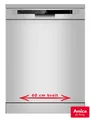 Produktbild: Amica Geschirrspüler 60cm Silber 6 Programme Startzeitvorwahl 12 Maßgedecke