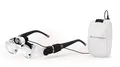 Produktbild: Eschenbach Optik maxDETAIL Lupenbrille mit headlightLED Beleuchtung - beleuchtete Brille mit 2X-Vergrößerung zum beidhändigen Arbeiten - Made in Germany, Schwarz
