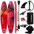 Produktbild: Thunder Isle Stand Up Paddle Board 320 x 75 x 15 cm Rosa 150 kg - Rosa