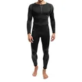 Produktbild: Celodoro Herren Thermo Unterwäsche Set Seamless Funktionswäsche schnelltrocknend - Grau L-XL