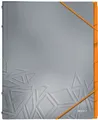 Produktbild: LEITZ Ordnungsmappe Urban Chic DIN A4 PP 6 Fächer grau
