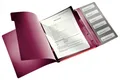 Produktbild: LEITZ Ordnungsmappe Urban Chic, DIN A4, PP, 6 Fächer, grau