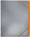 Produktbild: LEITZ Ordnungsmappe Urban Chic, DIN A4, PP, 6 Fächer, grau