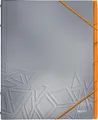Produktbild: Leitz Urban Chic Ordnungsmappe A4 Grau 6Fächer Gummizug 200Blatt 39490088
