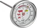 Produktbild: TFA Dostmann Analoges Bratenthermometer aus Edelstahl, 14.1028, ideal für... 