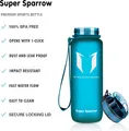 Produktbild: Super Sparrow Trinkflasche - Tritan Wasserflasche 500ml BPAfrei