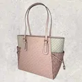 Produktbild: Michael Kors MK Tasche Shopper Handtasche Jet Set Travel Voyager Rosa Rose NEU