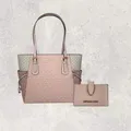 Produktbild: Michael Kors MK Tasche Shopper Portemonnaie Jet Set Travel Voyager Rosa Rose NEU