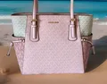Produktbild: Michael Kors ❤️Tasche❤ Handtasche Voyager LG EW Tote POWDER BLUSH Multi ROSA NEU