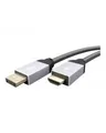Produktbild: Goobay DisplayPort HDMI Anschlusskabel[1x Stecker 1x HDMI-Stecker] 1.0 m Kabel Digital/Display/Video Video/Analog 1 m Schwarz (71460)