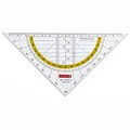 Produktbild: Geodreieck 16 cm transparent biegsam