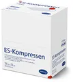 Produktbild: ES-KOMPRESSEN: Sterile Mullkompressen zur Wundreinigung & Wundabdeckung, sowie zum Auftragen von Salben, 7,5 x 7,5 cm, 8-fach, 17-fädig, 50 Stück