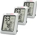 Produktbild: ThermoPro TP50-3 Hygrometer Digital Raumthermometer Klima Monitor Aufzeichnung