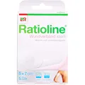Produktbild: RATIOLINE Wundverband 7x5 cm steril 5 St