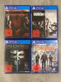 Produktbild: PS4 Spiele The Division + Rainbow Six Siege + Dishonored 2 + Metal Gear Solid