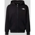 Produktbild: The North Face Sweatjacke mit Label-Stitching in Black, Größe XL