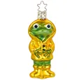 Produktbild: INGE-GLAS® Christbaumschmuck Wetterfrosch, Frosch (1-tlg), mundgeblasen, handbemalt