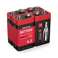 Produktbild: 4 ANSMANN Alkaline longlife Rauchmelder 9V Block Batterien - Premium Qualität für höhere Leistung, 9V Batterie ideal für Feuermelder, Bewegungsmelder, Alarmanlagen & Kohlenmonoxid Warnmelder