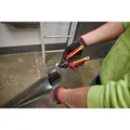 Produktbild: Milwaukee Blechschere gerade lang Farbcodierung: Gelb|Gesamtlänge: 195 mm|Schnittrichtung: Gerade