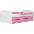 Produktbild: Raumhirsch Furniture Kinderbett, Rosa, Holzwerkstoff, 1-Sitzer, 1 Schubladen, Rechteckig, 80x160 cm, Kinder- & Jugendzimmer, Kindermöbel, Kinderbetten, Kindereinzelbetten