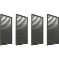 Produktbild: MCW 4er-Set Aluminium Schiebetür Für Pergola L46 Anthrazit