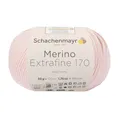 Produktbild: SCHACHENMAYR WOLLE MERINO EXTRAFINE 170 PUDERROSA 50g HANDSTRICKGARN 100g/12,98€