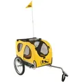 Produktbild: M-wave Stalwart Faltbarer Hundeanhänger Gelb 30 Kg