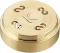 Produktbild: Kenwood Teigwareneinsatz Casarecce AWAT910003 | Nudelaufsatz Bronze für Küchenmaschine Chef/Major | Pasta-Einsatz gold