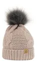 Produktbild: Origin Outdoors Beanie Merino Mütze, mit Bommel, beige
