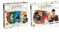 Produktbild: 2 x Puzzle Harry Potter Hogwarts 1000 Teile + 500 Teile Winning Moves