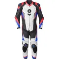 Produktbild: GMS-Moto GRC-1, Lederkombi 1tlg. - Schwarz/Weiß/Rot/Blau - 58