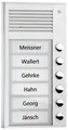 Produktbild: TCS Türsprechstelle PAK06-EN