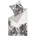 Produktbild: Schöner Wohnen Satin, Grau, Textil, 155x220 cm, Oeko-Tex® Standard 100, Schlaftextilien, Bettwäsche, Bettwäsche