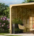 Produktbild: Karibu Lamellenwand für Pavillon Cubus