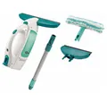 Produktbild: Leifheit Akku-Fenstersauger Dry & Clean Komplettset - Fenstersauger - weiß/grün