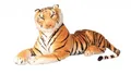 Produktbild: Plüschtier XXL brauner Tiger 110 cm Kuscheltier 1,70m bis Schwanz Raubkatze