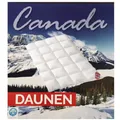 Produktbild: Daunendecke Ganzjahresdecke 135x200 cm canadische Daunen Federn 720 g Klasse 1