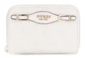 Produktbild: GUESS Katya SLG Medium Zip Around Wallet M Geldbörse White Logo creme altrosa